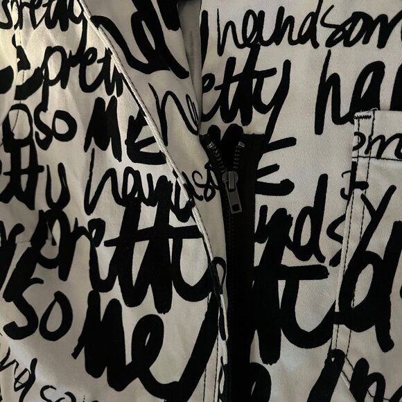 Wildfang Essential High Waisted Coverall - White - Picture 4 of 6